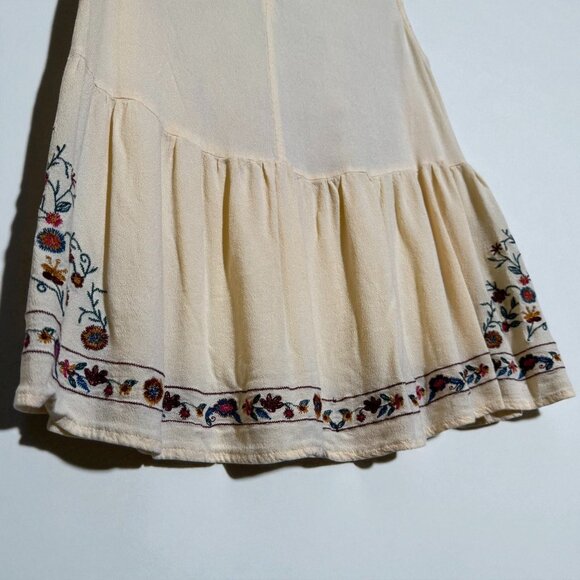 Urban Outfitters Umgee Embroidered Floral Peasant Tank Sz Small NWOT - Picture 6 of 6